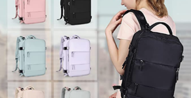 SZLX mochila de viaje para mujer, mochila de transporte